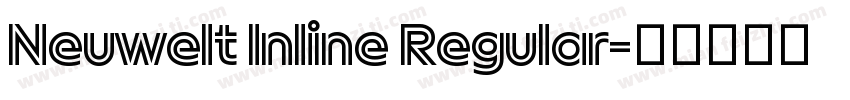 Neuwelt Inline Regular字体转换